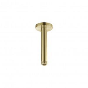 Flova Ceiling Mounted Shower Arm 120mm Brushed Brass [BRB-KI08]
