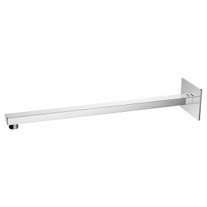 Flova Wall Mounted Shower Arm 400mm (Square) Diamond Chrome [KIQUSA]