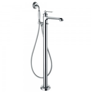 Flova LIFMBSM Liberty Floorstanding Bath & Shower Mixer/Shower Set Chrome