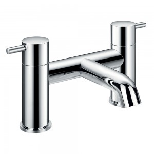 Flova LVBF Levo Deck Mounted Bath Filler Chrome