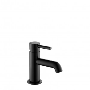 Flova Levo Mini Basin Mixer Tap 142mm (Single Taphole) Matt Black [MB-LVMBAS]