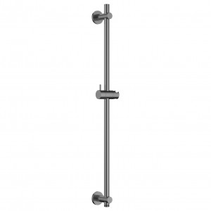 Flova Slide Rail 700mm with Integral Wall Outlet Gun Metal [GM-LVSSWO]