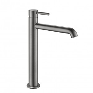 Flova Levo Tall Basin Mixer Tap 308mm (Single Taphole) Gun Metal [GM-LVTBAS-20]