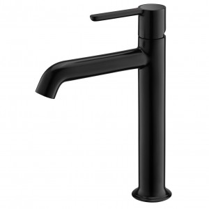 Flova Moonlight Tall Basin Mixer Tap 250mm (Single Taphole) Matt Black [MB-MLTBAS]