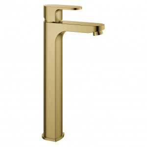 Flova Smart Tall Basin Mixer Tap 325mm (Single Taphole) Brushed Brass [BRB-SMTBAS]