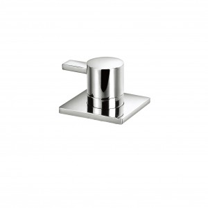 Flova STWMCONHW STR8 Wall Mounted Hot Shut Off Valve Chrome