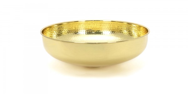 From The Anvil Hammered Round Sink Brass [47199]