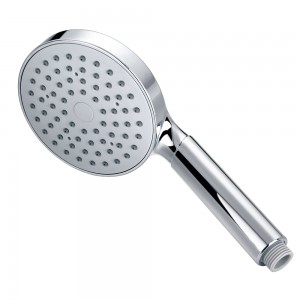 Flova Round Single Function ABS Shower Handset Chrome [FVKI037]