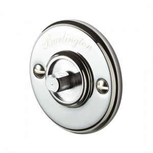 Burlington Accessory Back Plate For fitting accessories to marble or granite - Chrome  [G13]