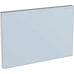 Geberit Sigma Cover Plates - White Glass [115766SI1]