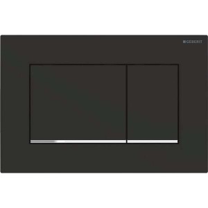 Geberit Sigma 30 Flush Plate - Matt Black Coated [115883141]