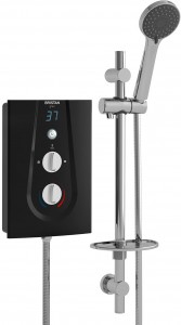 Bristan GLE395B Glee Electric Shower 9.5kw Matt Black