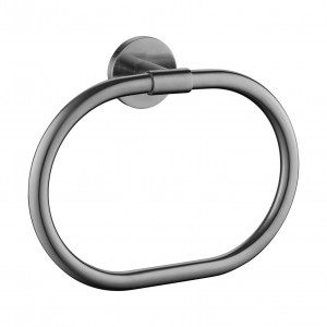 Flova Coco Towel Ring Gun Metal [GM-CO8906-6]