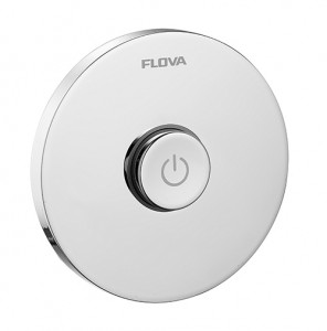 Flova GoClick Concealed On/Off Valve Round Chrome [GOCSV-RO-V]