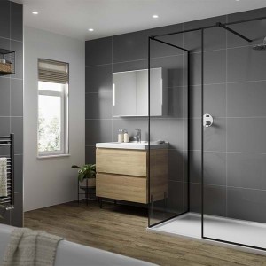 MultiPanel TILE Wall Panel Hydrolock T&G Large 2400 x 598 x 11mm Dust Grey [MT732ST1001]