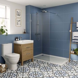 MultiPanel TILE Wall Panel Hydrolock T&G Large 2400 x 598 x 11mm Misty Blue [MT502ST1001]