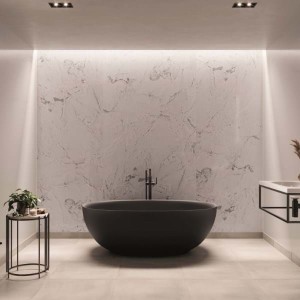 MultiPanel LINDA BARKER Wall Panel Square Edge 2400 x 598 x 11mm Onyx Marble [MP5545STD]