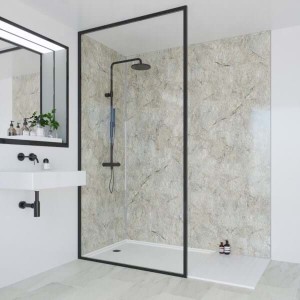 MultiPanel CLASSIC Wall Panel Hydrolock T&G 2400 x 1200 x 11mm Antique Marble [MP701SHRHLTG17]