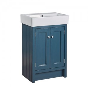 Roper Rhodes Hampton 575 Freestanding Vanity Unit - Derwent Blue [HAM550B.AG] [BASIN NOT INCLUDED]