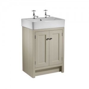 Roper Rhodes Hampton 575 Freestanding Vanity Unit - Mocha [HAM550B.MC] [BASIN NOT INCLUDED]