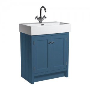Roper Rhodes Hampton 700 Freestanding Vanity Unit - Derwent Blue [HAM700B.DB] [BASIN NOT INCLUDED]
