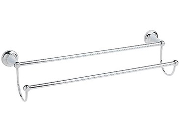 Heritage ACC07 Clifton Double Towel Rail Chrome