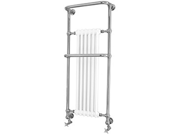 Heritage AHC102 Cabot Wall Hung Towel Rail Chrome/White