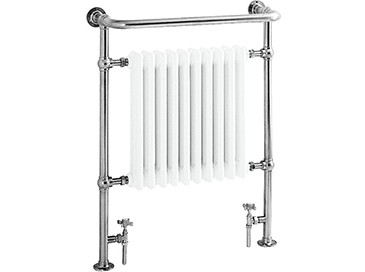 Heritage AHC73 Clifton Heated Towel Rail Chrome/White