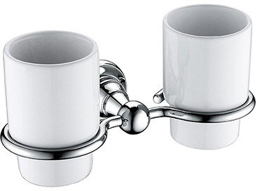 Heritage AHODTHC Holborn Double Tumbler & Holder Chrome