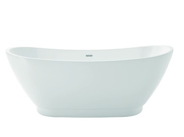 Heritage BEDFSW00 Edvin Freestanding Double Ended Acrylic Bath 1750mm