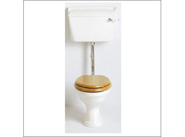 Heritage CA02 Victoria Low Level Flush Pack Vintage Gold