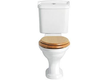 Heritage PDW00 Dorchester Standard Height Close Coupled WC Pan