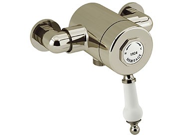 Heritage SGAB03 Glastonbury Exposed Shower Valve with Bottom Outlet Connection Vintage Gold