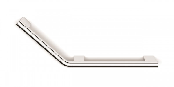 HIB ACCACH03 (Chrome) Angled Grab Rail (Left) 240 x 670mm