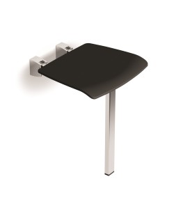 HIB ACSSDAG01 (Dar Grey) Shower Seat with Collapsible Leg 450 x 370mm