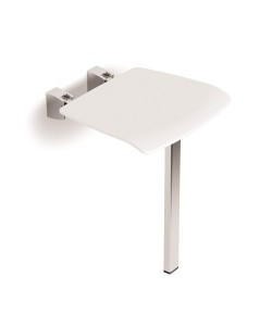 HIB ACSSWHI02 (White) Shower Seat with Collapsible Leg 450 x 370mm
