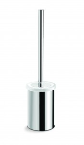 HIB ACTBFS02 (Chrome) Free Standing Toilet Brush and Holder (Round) 560mm x 100mm