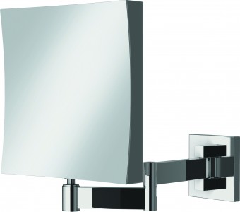 HIB 21500 Helix Square Magnifying Mirror 170 x 170mm