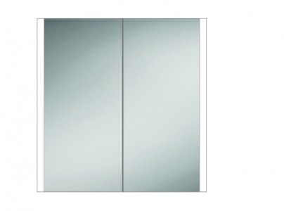 HIB 52000 Paragon 80 LED Demisting Mirrored Cabinet 700 x 864mm