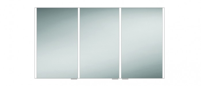 HIB 46300 Xenon 120 LED Mirrored Cabinet with Mirrored Sides 700 x 1205mm