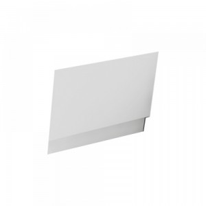 Imex SUEBP800WG Suburb End Panel with Adj Plinth 800mm - White Gloss