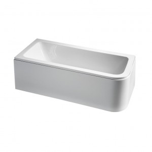 Ideal Standard E152401 Connect Air 1700 x 750mm Asymmetric left hand bath - no tapholes