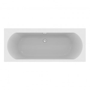 Ideal Standard T360601 Tesi 1700 x 700mm Idealform Plus+ double ended bath - no tap holes