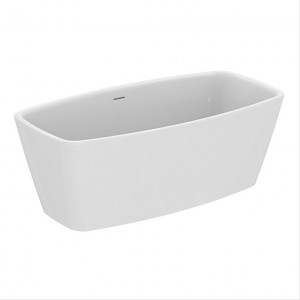Ideal Standard T465801 Adapto 1550 x 800mm freestanding bath with clicker waste and slotted overflow