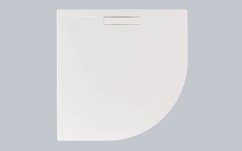 Just Trays Evolved Anti-Slip Quadrant Shower Tray 900mm Gloss White [211ASE90Q100]