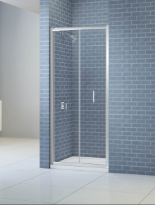 MERLYN KAB76 IQ Bi-Fold Shower Door 760mm Chrome