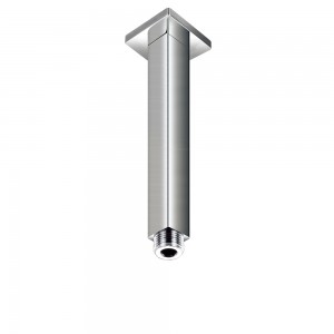 Flova KI010A Square Ceiling Mounted Arm 240mm Chrome