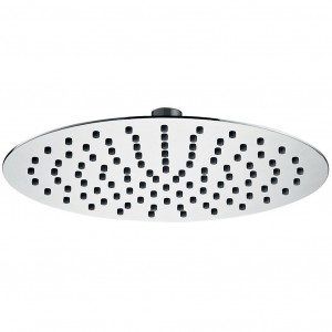 Flova Slimline Rainshower Head 200mm (Round) Diamond Chrome [KI025]