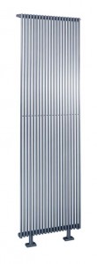 Zehnder KLV180050 Kleo Vertical Radiator 1800 x 495mm 1053w Traffic White (Standard)