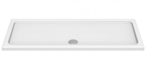 Kudos KStone Anti-Slip Rectangular Shower Tray 1600x700mm White (Waste NOT Included) [KS16070SR]